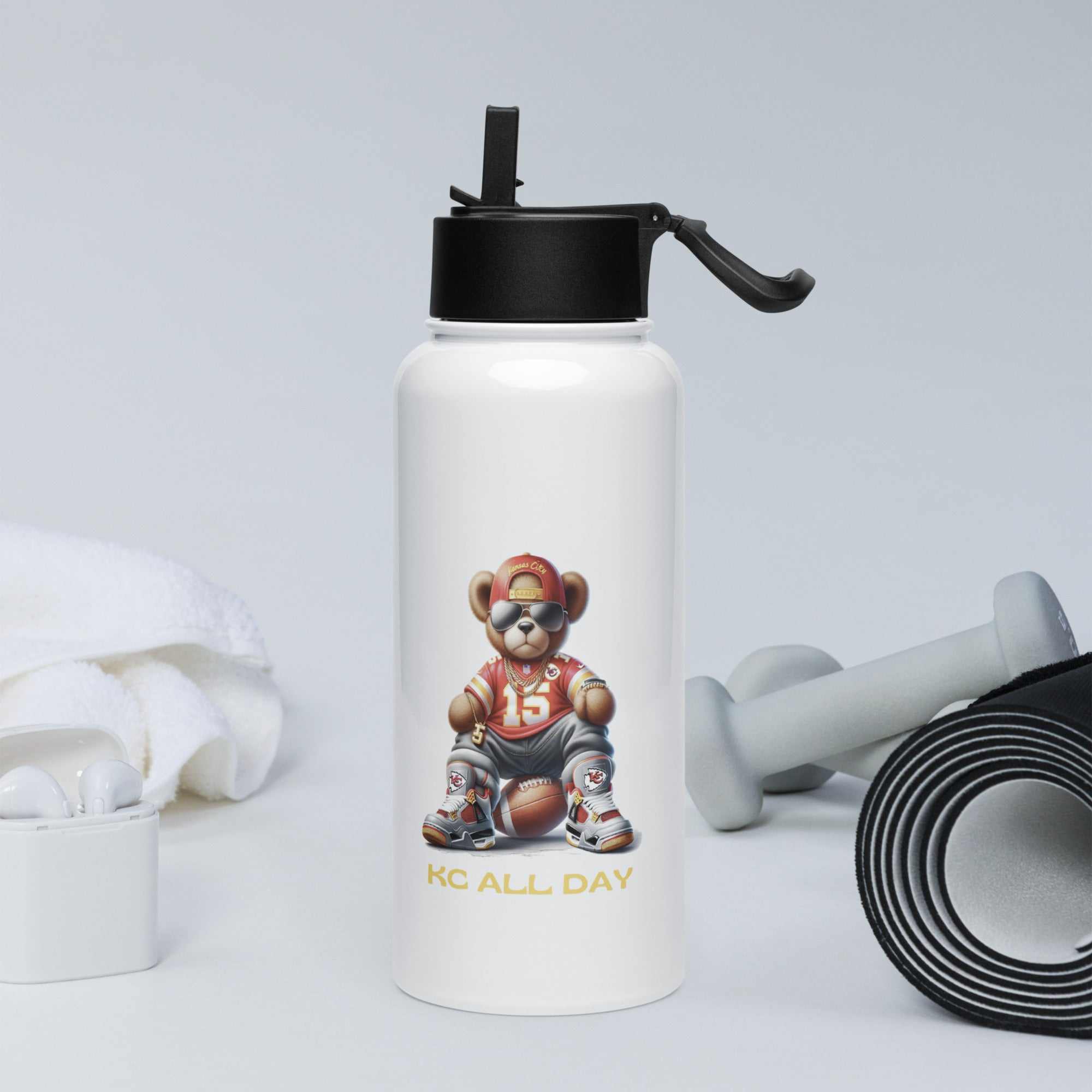 Stainless steel water bottle