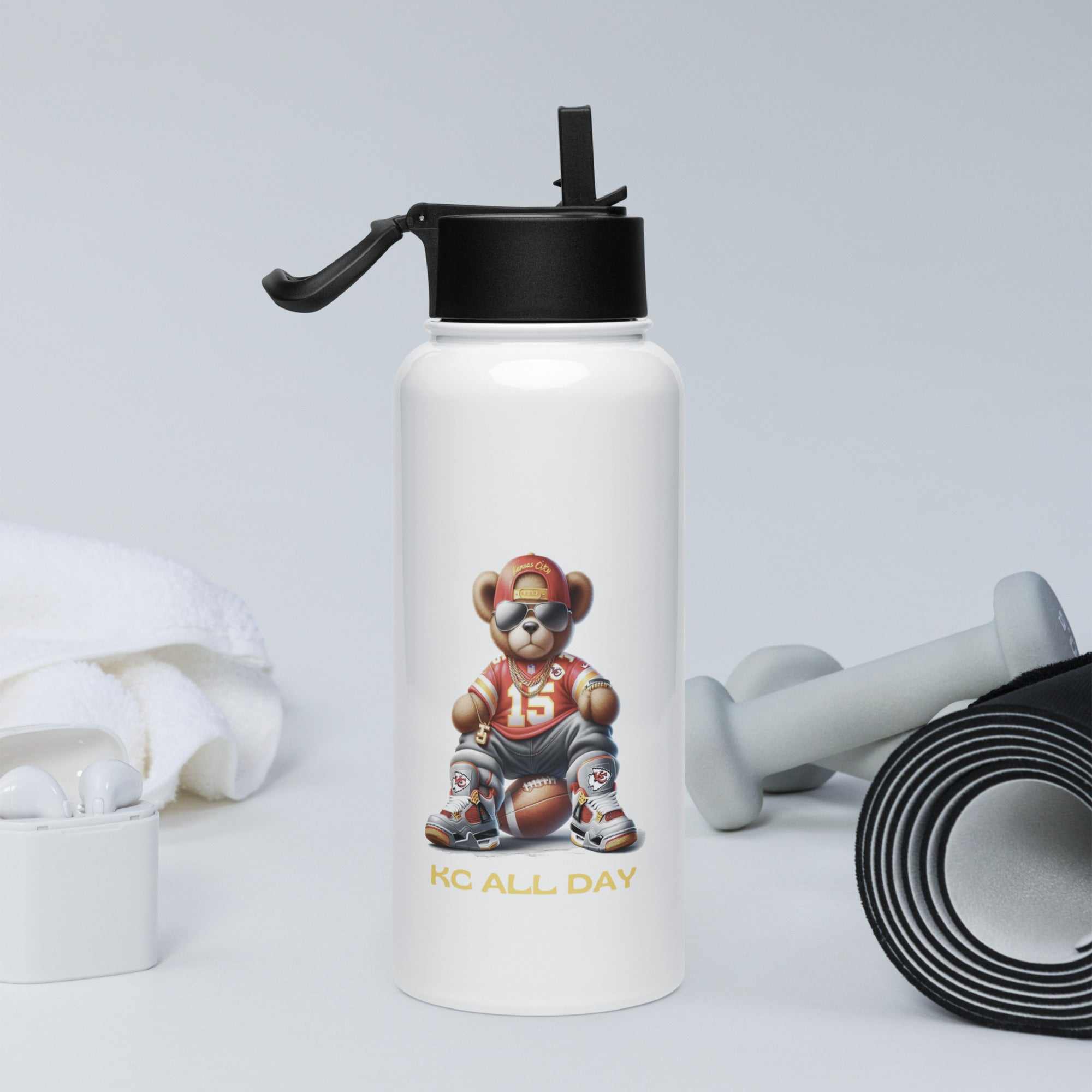 Stainless steel water bottle