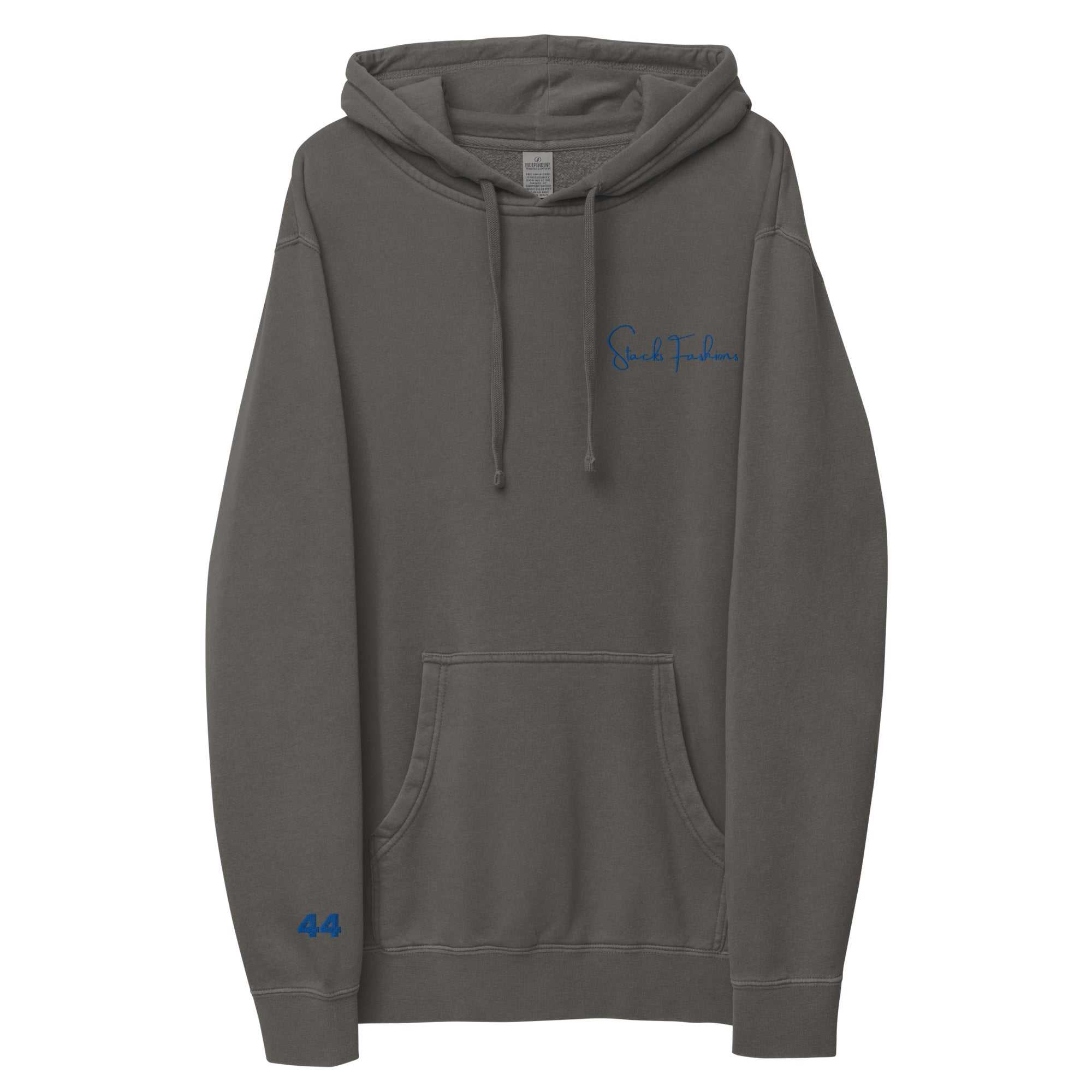 Stack Fashions Unisex pigment-dyed hoodie