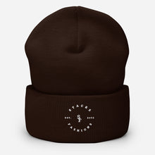 Load image into Gallery viewer, Cuffed Beanie Embroidered w/White Logo
