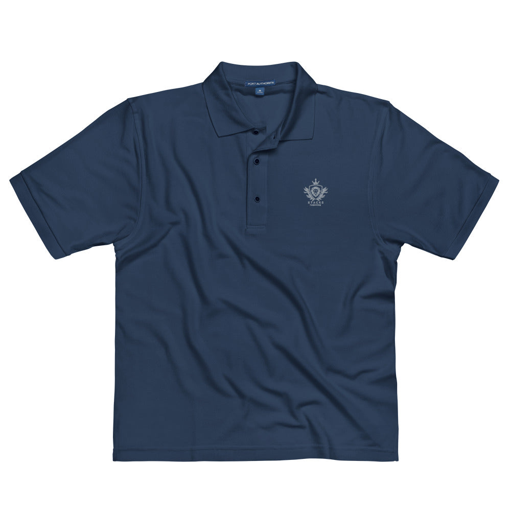 Stacks Embroidered Polo