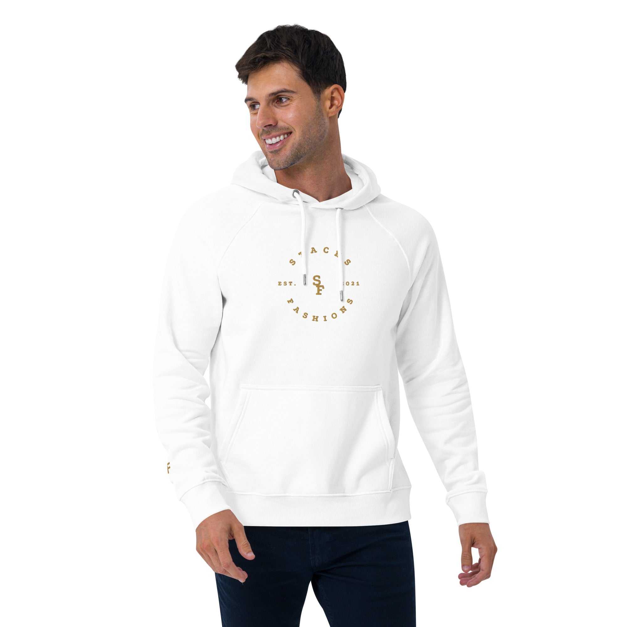 Stacks Fashions Unisex eco raglan hoodie