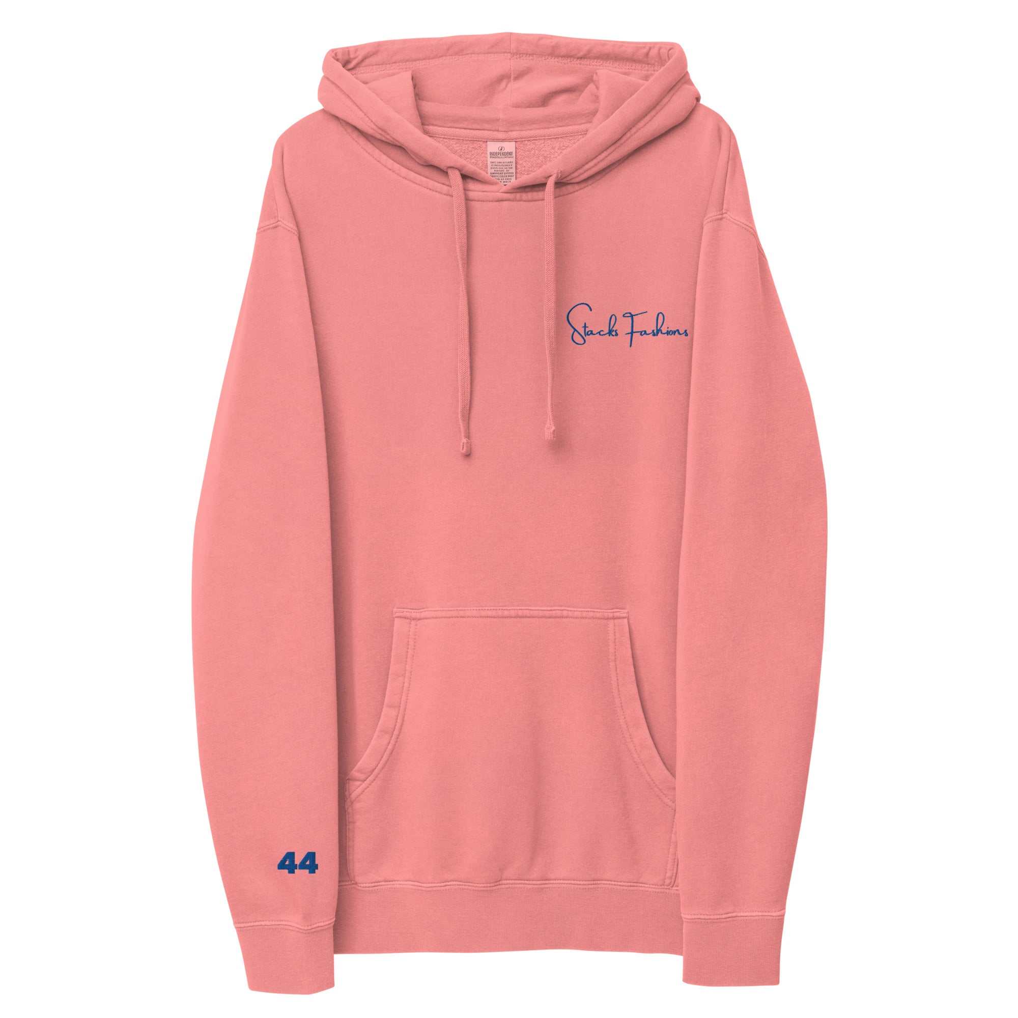 Stack Fashions Unisex pigment-dyed hoodie