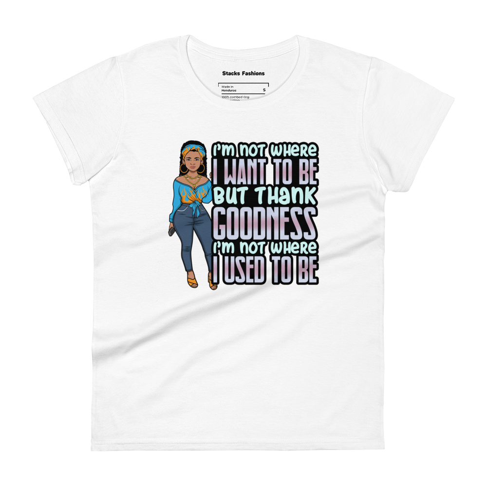 Women's I'M Not Where I Used to Be T-shirt
