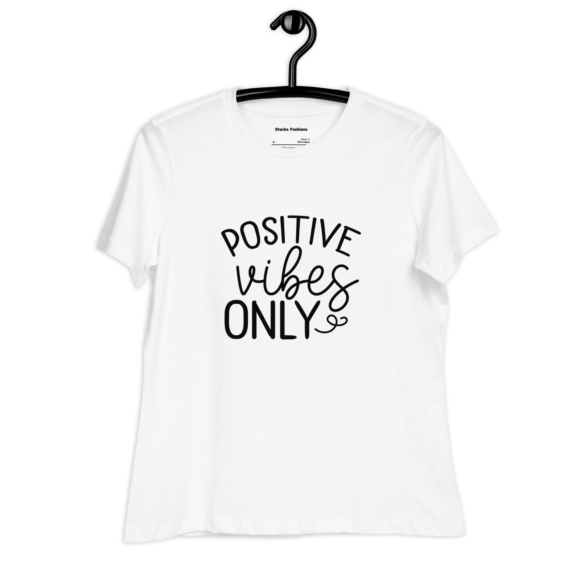 Women's Positive Vibes Only T-Shirt